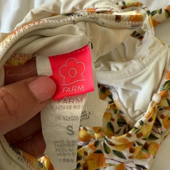 FARM Rio Lemon Print Bikini - Picture 3 of 4